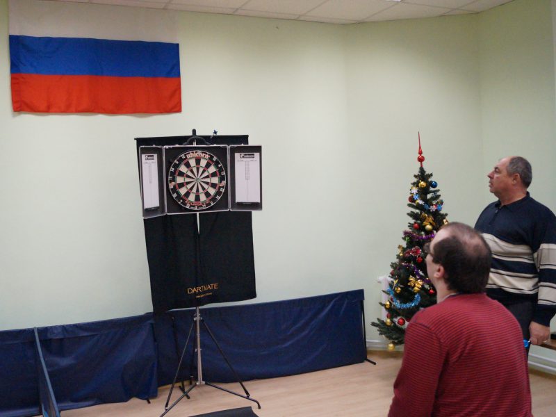 Новогодний турнир по дартсу